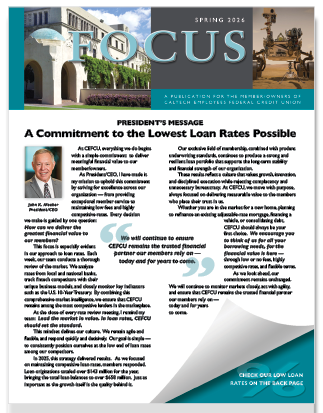 cover of Focus newsletter