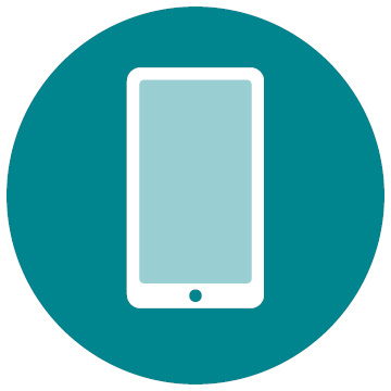 Icon of a mobile device.