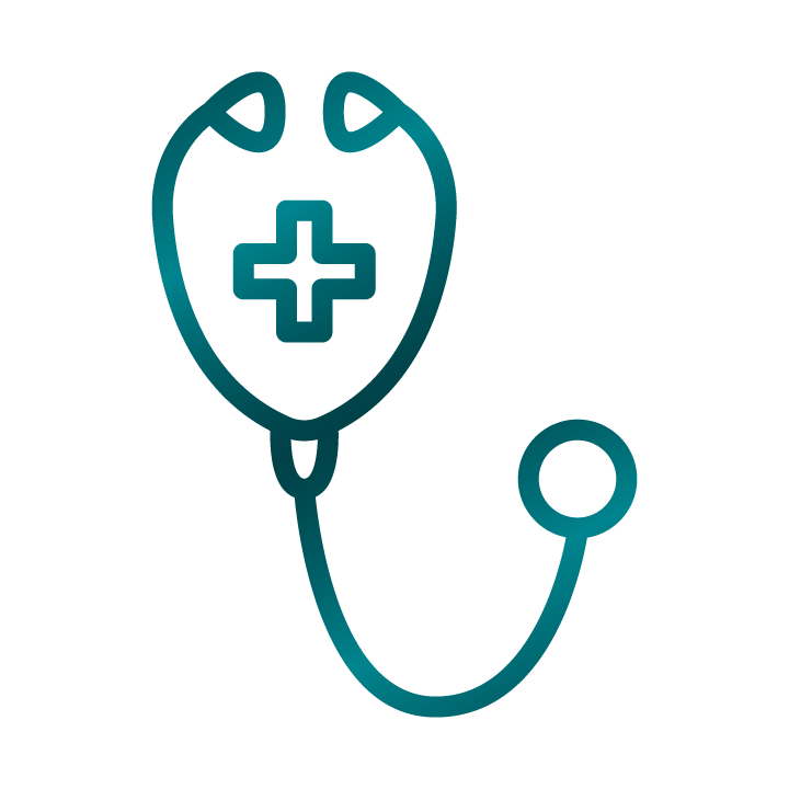 icon of a stethoscope